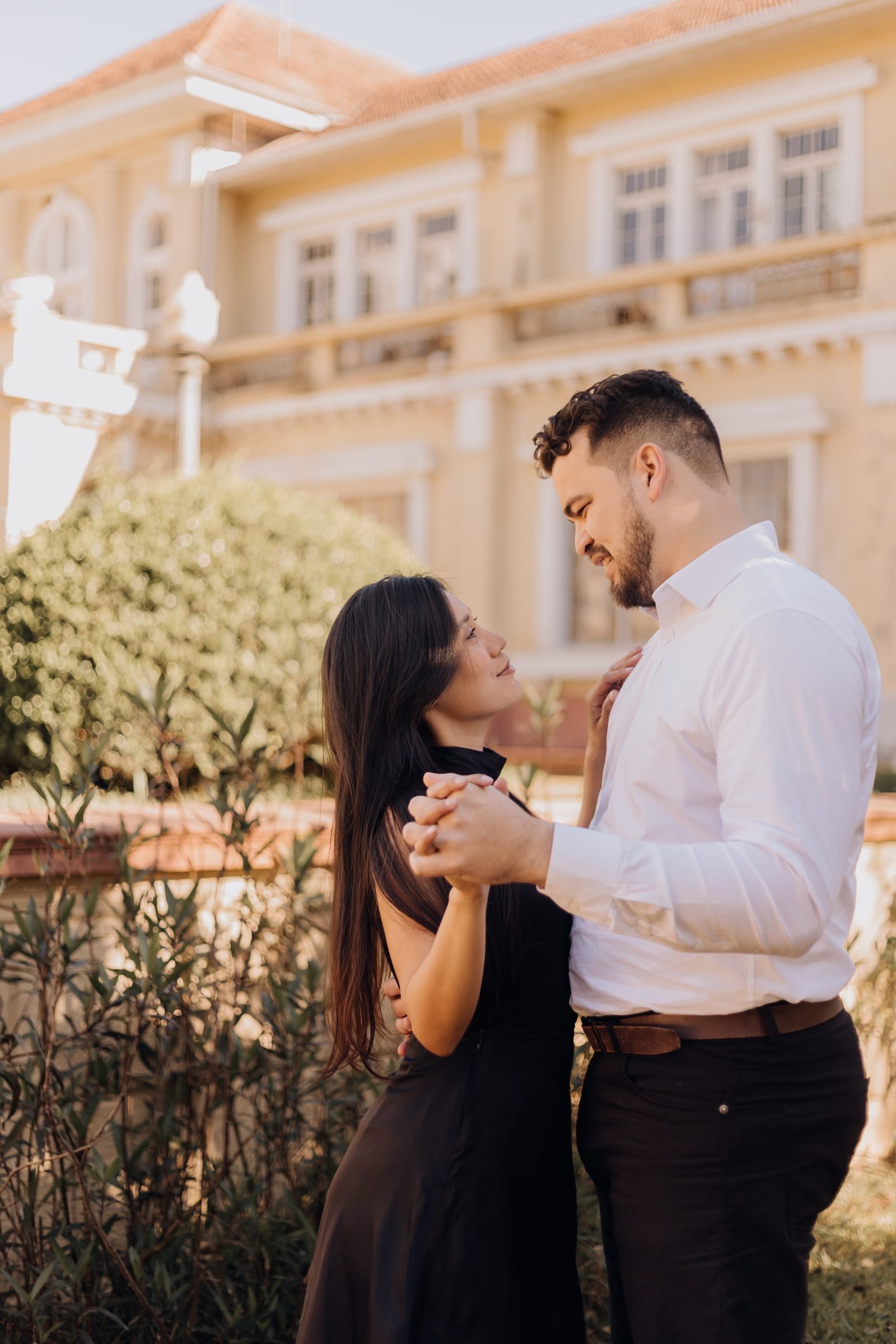 Foto de Ingrid e Víctor
