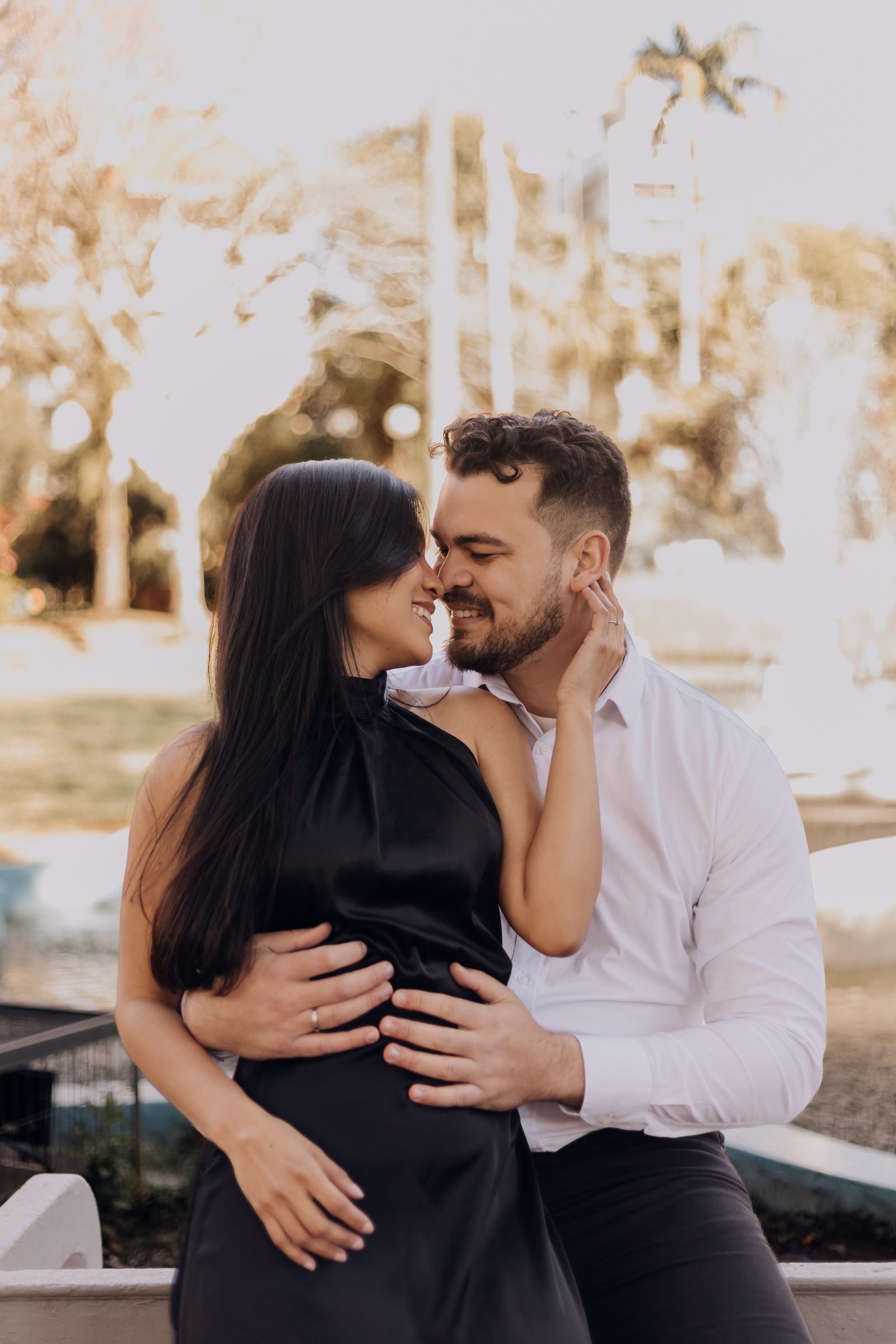 Foto de Ingrid e Víctor