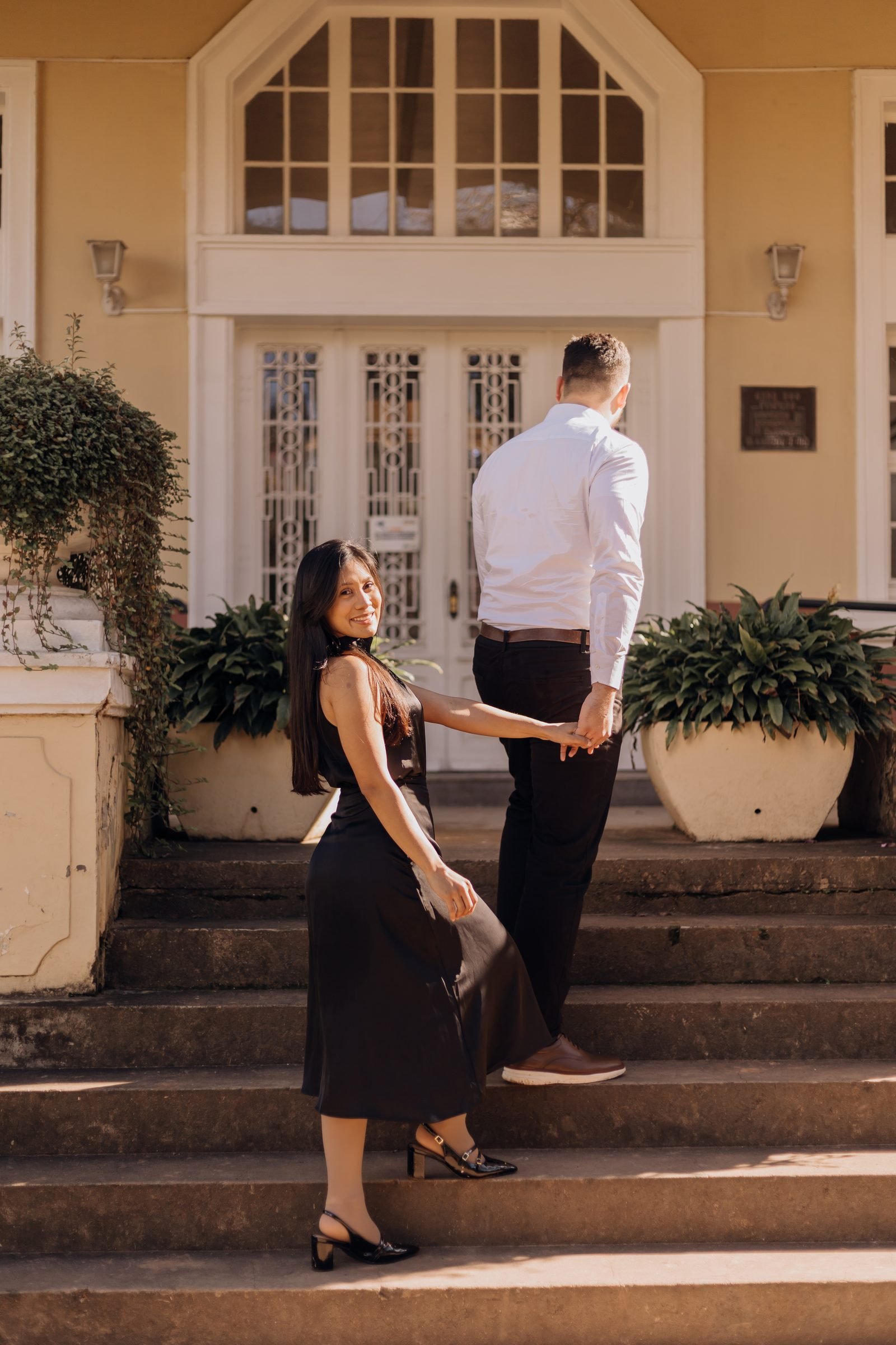 Foto de Ingrid e Víctor